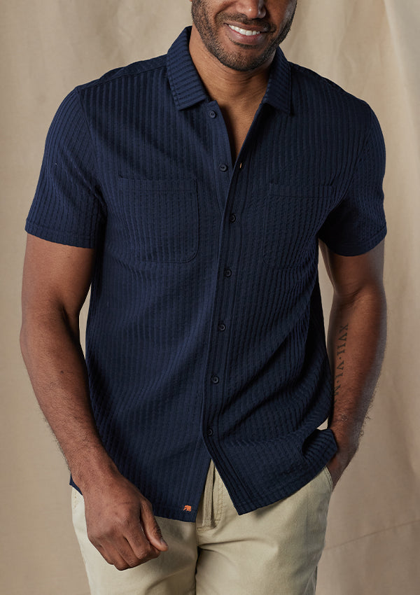 The Normal Brand Men's Short Sleeve Getaway Button Up