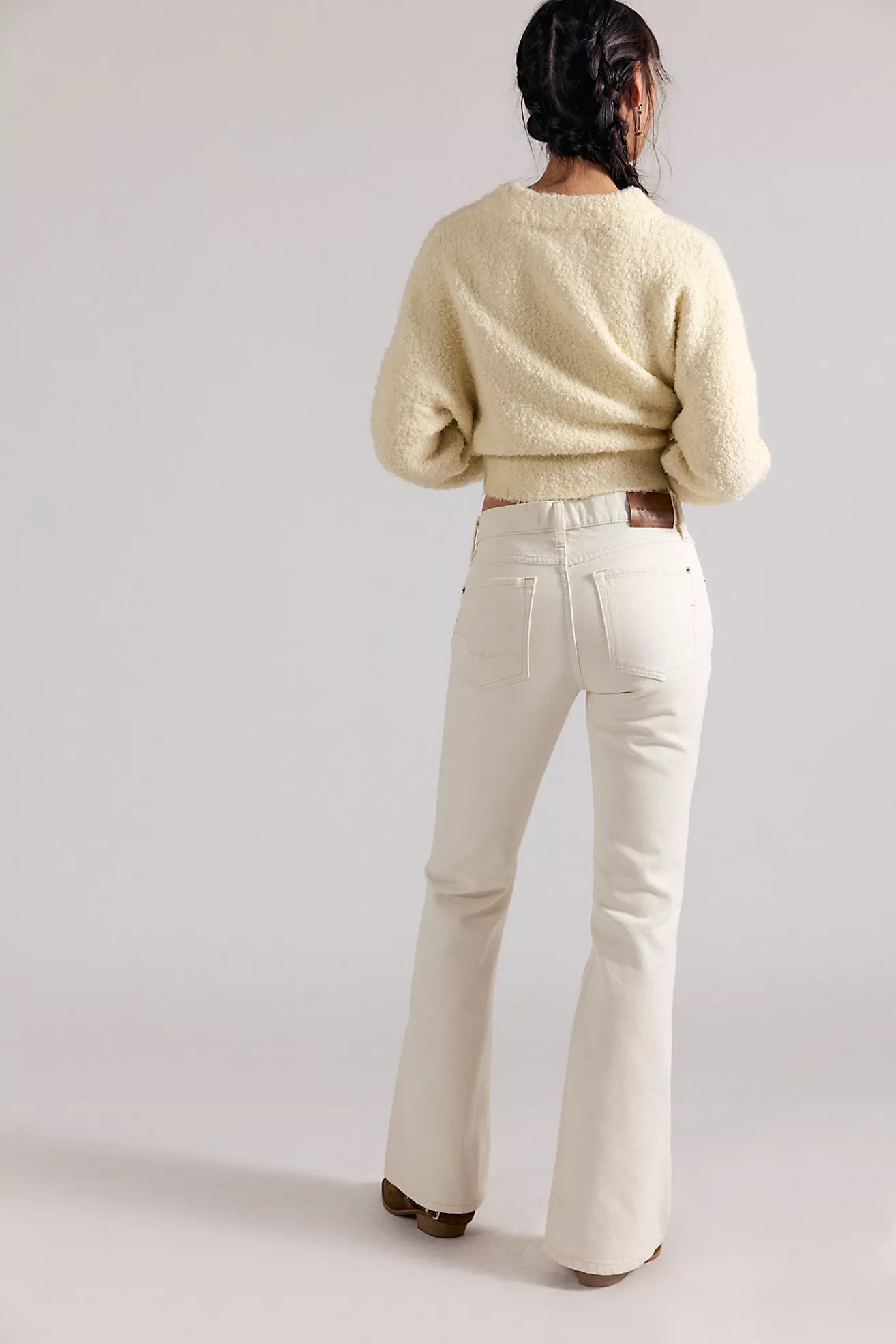 Free People West Coast Relaxed Flare Jean