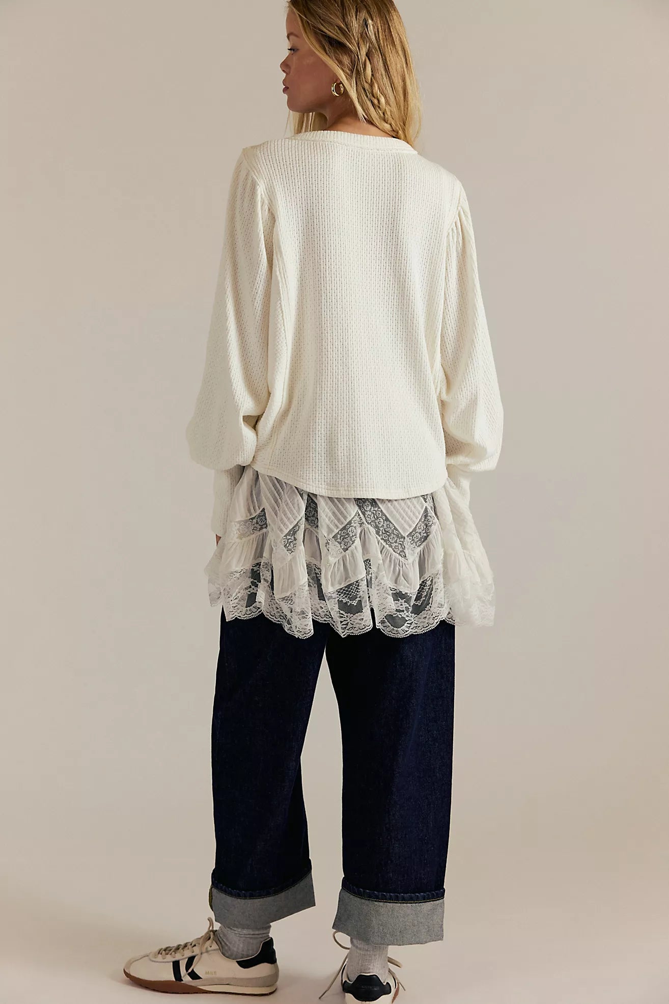 Free People Quinn Knit Thermal