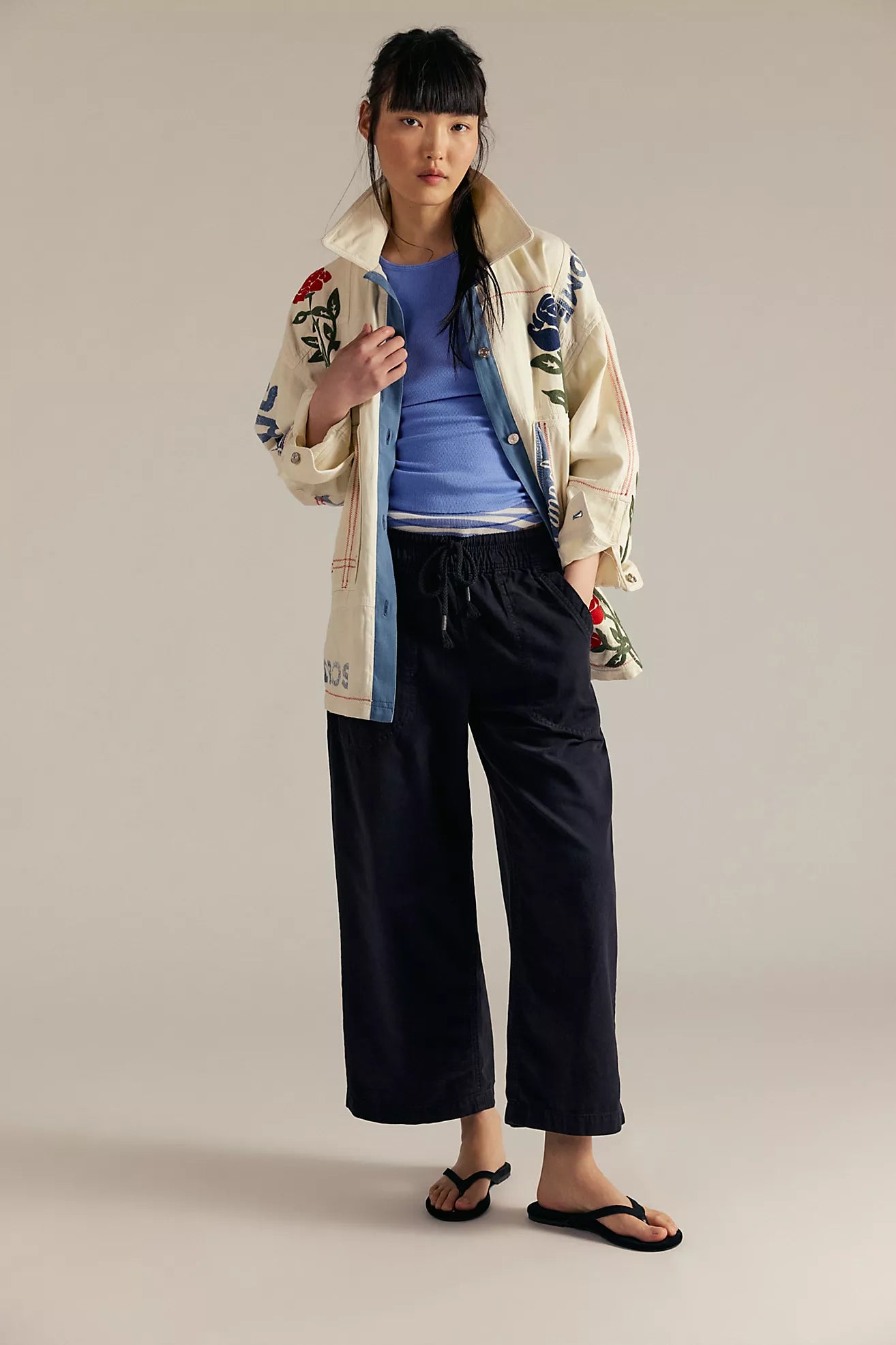 Free People We The Free Easy Peasy Pull-On Jeans