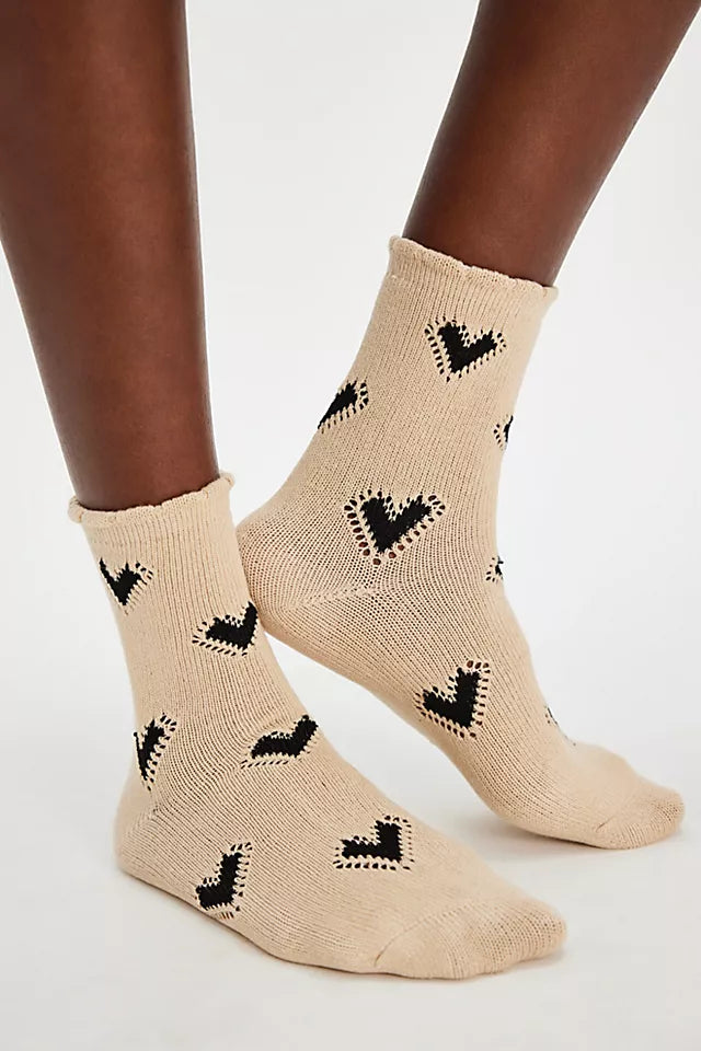 Free People Cupids Bow Socks