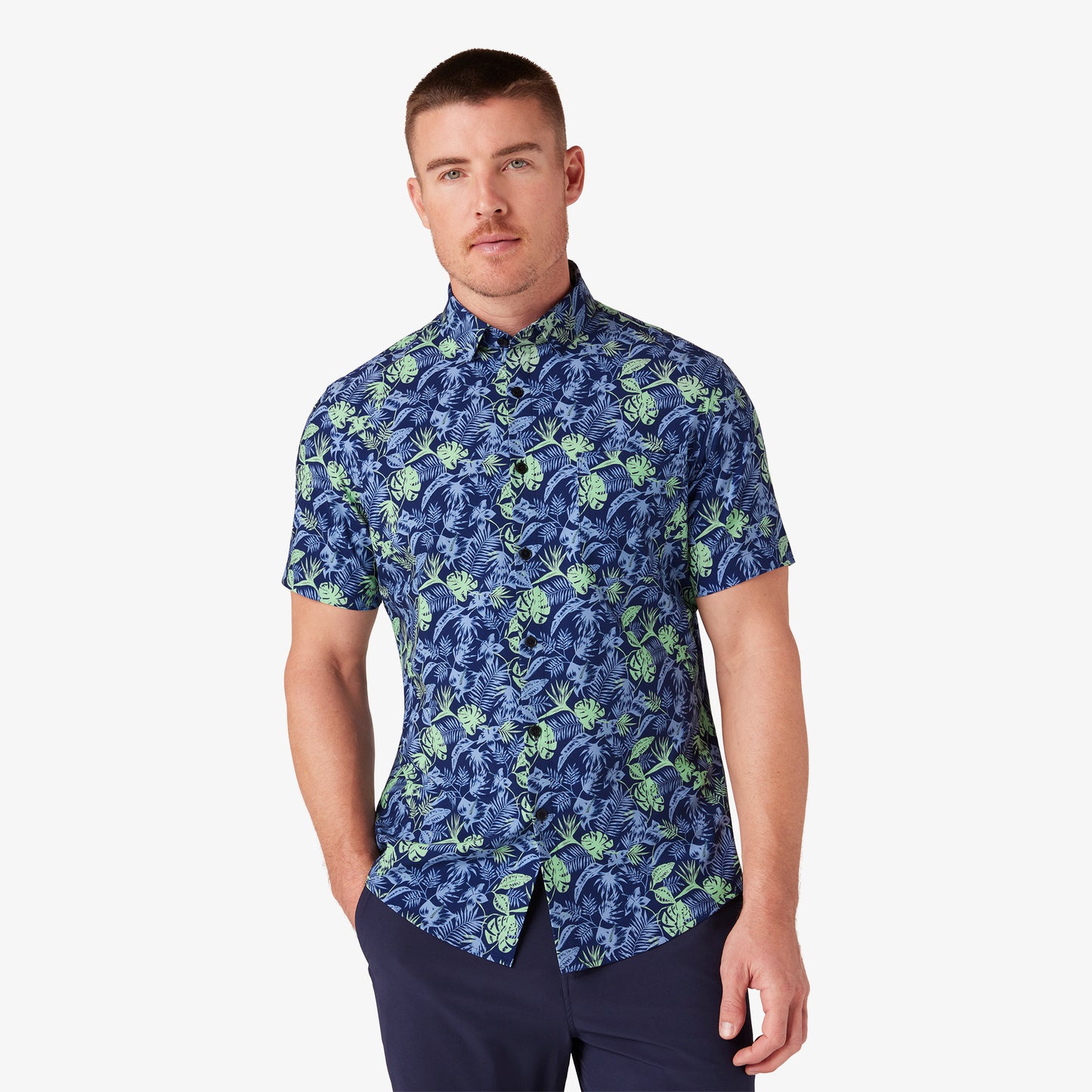 Mizzen + Main Leeward Short Sleeve Dress Shirt