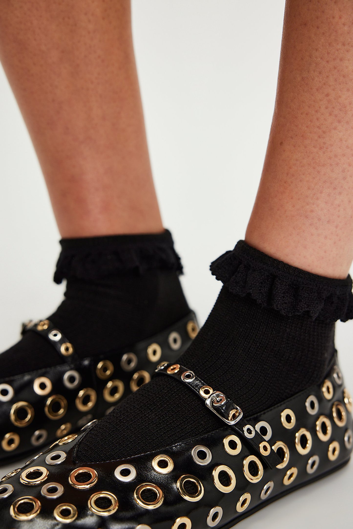 Free People Beloved Waffle Knit Ankle Socks