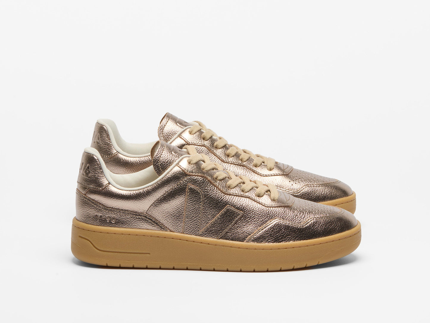 Veja V-90 O.T. Leather Sneakers