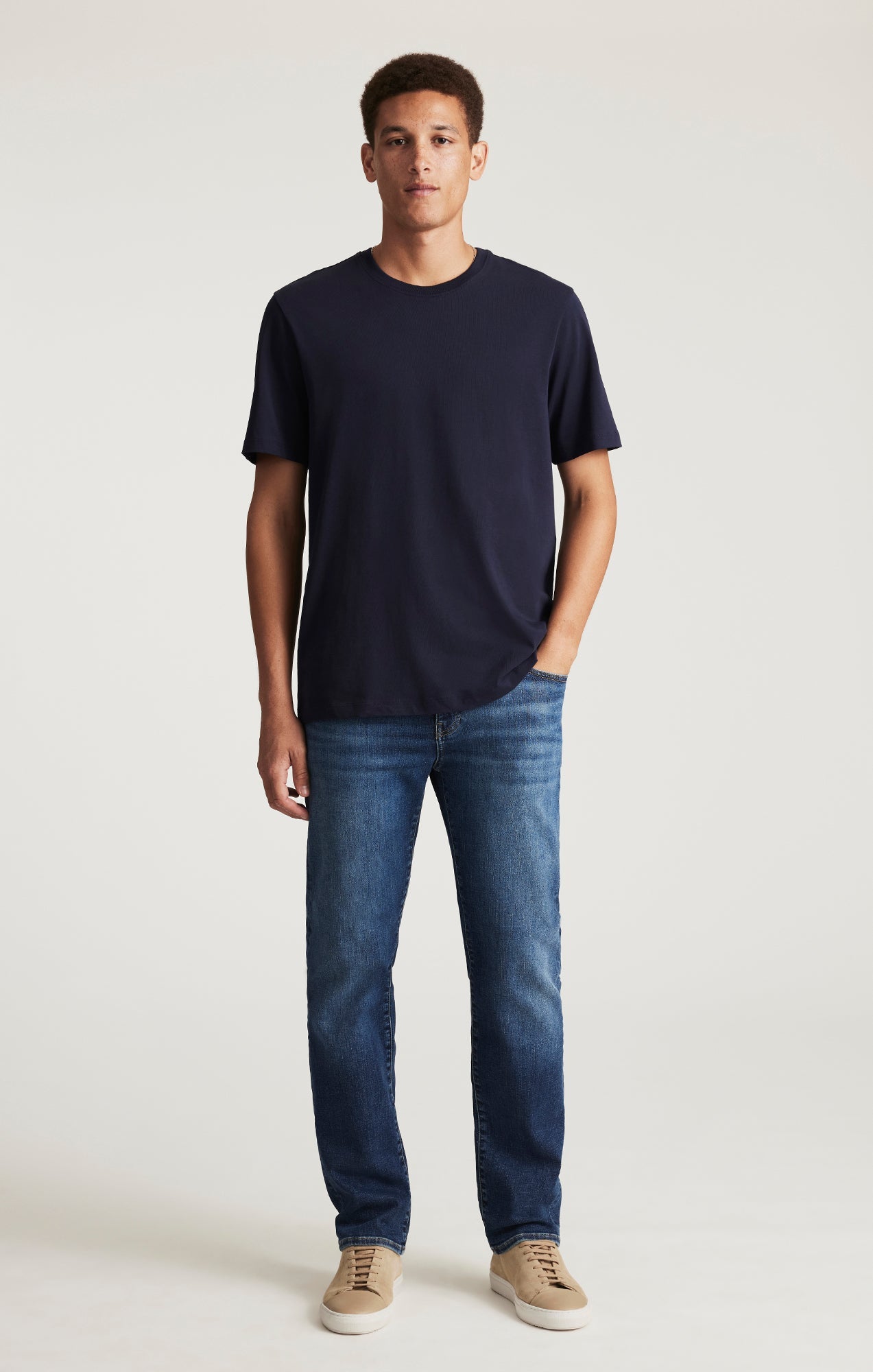 Mavi Men's Zach Straight Leg Jean