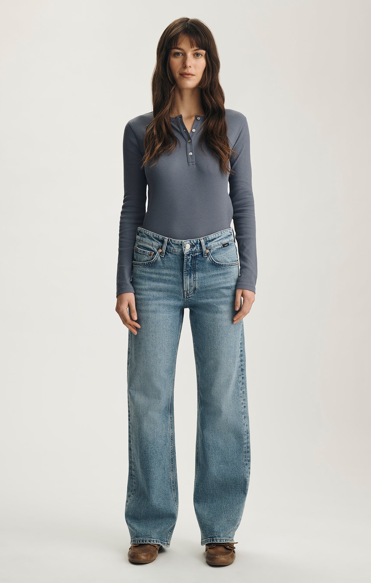 Mavi Women's Taylor High Rise Straight Leg Jean 30"